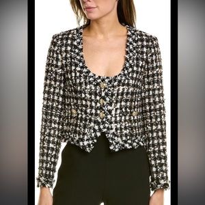 Derek Lam Crosby Jacqueline Tweed Jacket Size 2